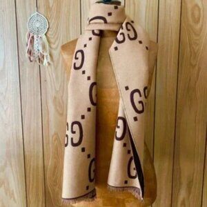 Gucci Wool and Silk Scarf